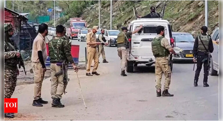 Top terrorist Altaf Lalli killed in encounter in Jammu and Kashmir’s Bandipora | India News