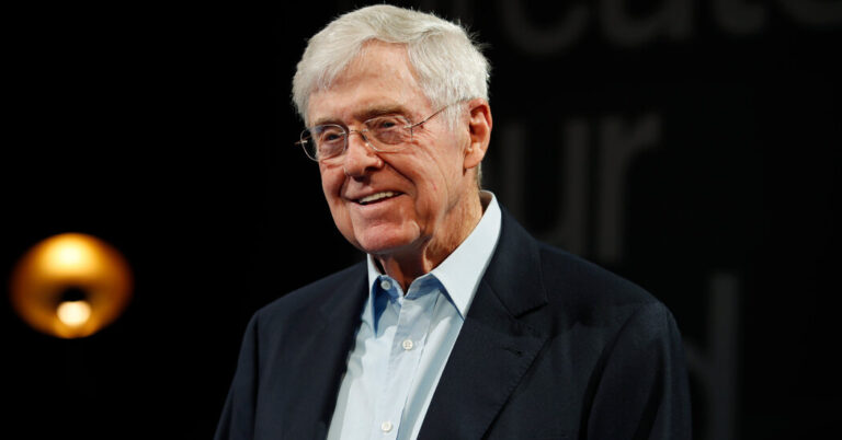 Charles Koch Says Many in the Country Are ‘Abandoning’ Its Principles