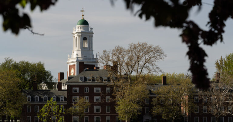 Trump Administration Disqualifies Harvard From Future Research Grants