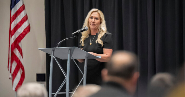 Marjorie Taylor Greene Defiantly Rules Out a Senate Run in Georgia