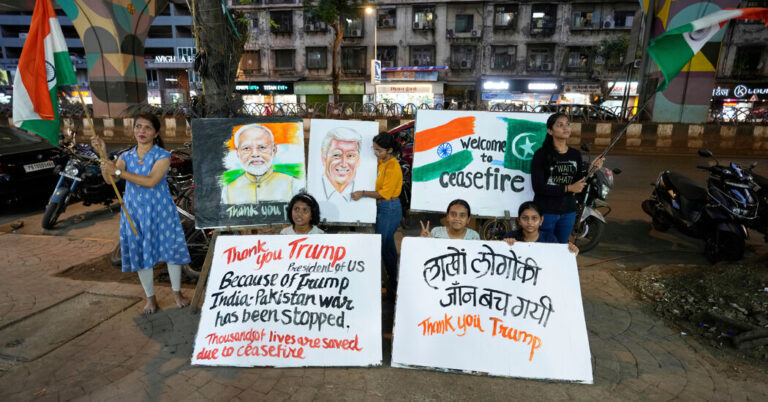 Reluctant at First, Trump Officials Intervened in South Asia as Nuclear Fears Grew