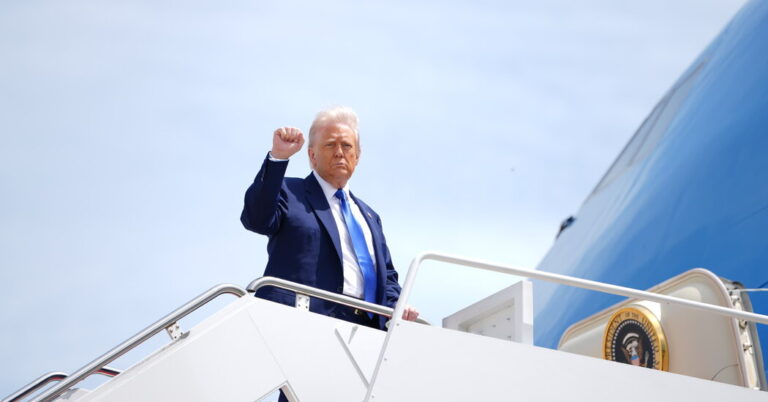 Trump Administration Live Updates: President Kicks Off Gulf Tour in Saudi Arabia