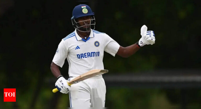 Surreal to be part of India Test squad: Sai Sudharsan | Cricket News