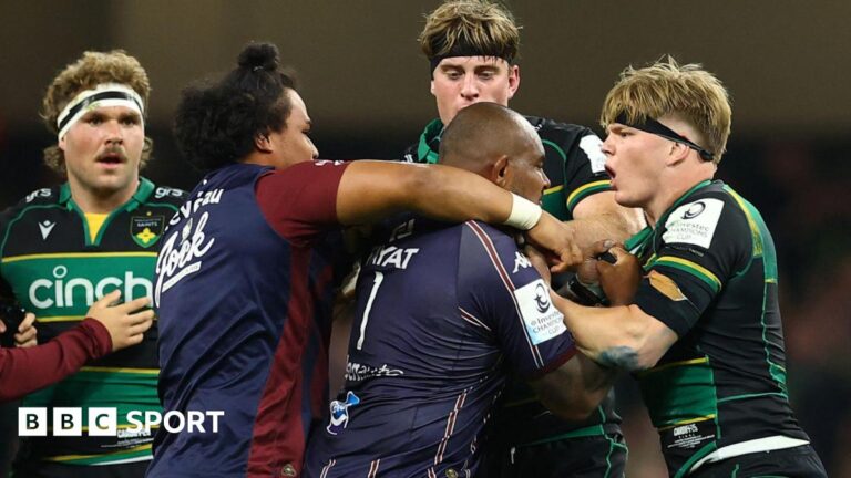 Bordeaux’s Jefferson Poirot cited in incident with Northampton Saints’ Henry Pollock