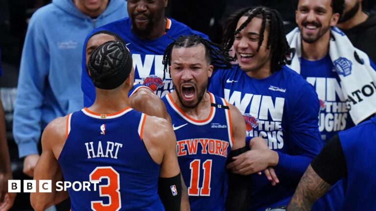 NBA: New York Knicks stun Boston Celtics with overtime win