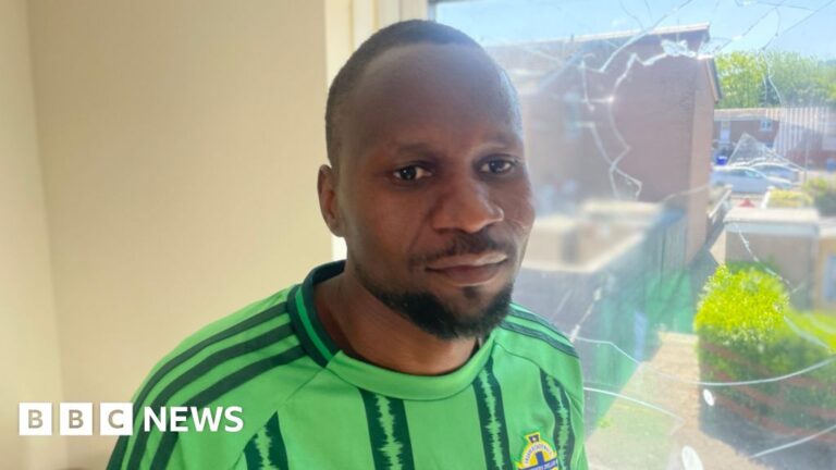 Bricks thrown through windows in racist attack