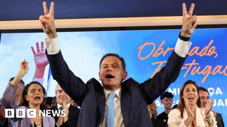 Portugal PM’s party wins snap election but falls short of majority