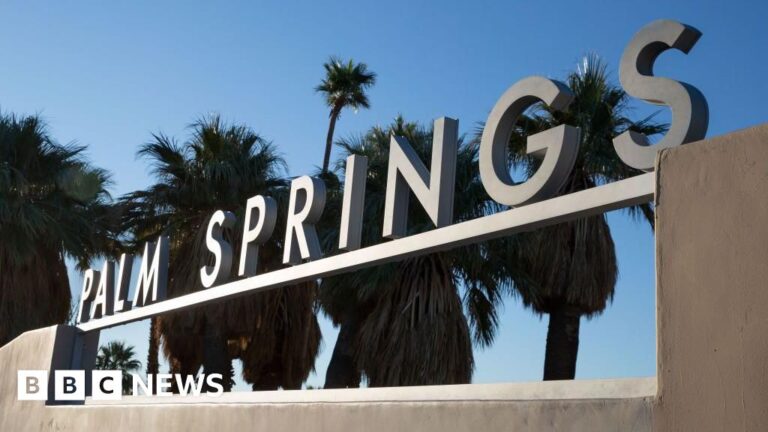 Police investigate explosion in Palm Springs, California