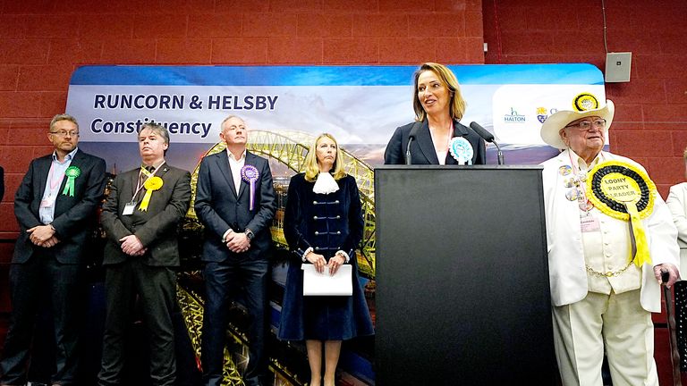 Farage toasts by-election success as party wins ‘by a gnat’s knob’ | Politics News