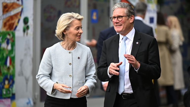 Keir Starmer says closer EU ties will be good for UK jobs, bills and borders ahead of key talks | Politics News