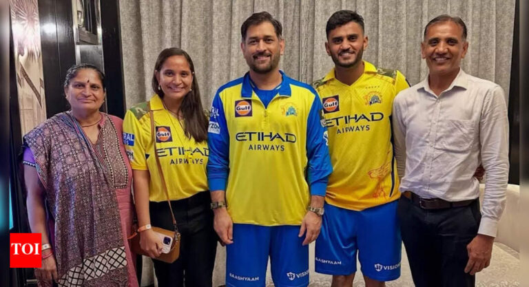 ‘Every moment with Thala…’: Urvil Patel posts heartfelt message for CSK legend MS Dhoni | Cricket News