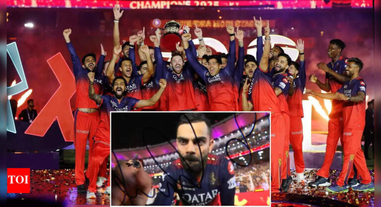 IPL 2025: Rajat Patidar breaks tradition for Virat Kohli after RCB win — Watch the viral video | Cricket News