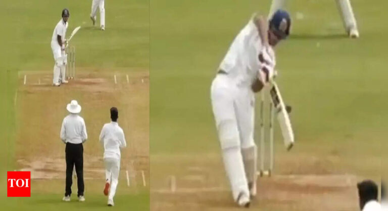 Watch: 14-year-old Vaibhav Suryavanshi breathes fire with bat; video goes viral | Cricket News