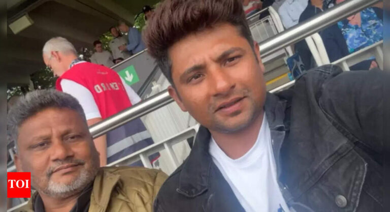 WTC Final: Sarfaraz Khan visits Lord’s with father Naushad, watches Australia vs South Africa | Cricket News