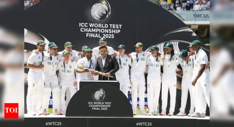 Australia vs South Africa: ‘A performance for the ages’ – ICC chair Jay Shah congratulates Proteas on their maiden WTC title | Cricket News