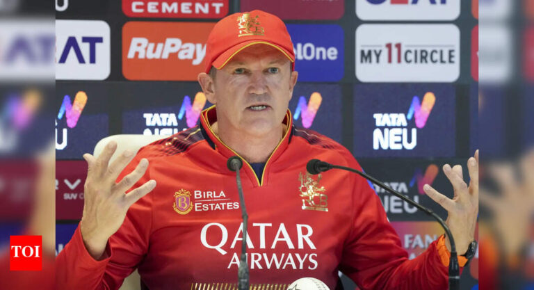 ‘Winning is a little hollow occasionally’: RCB head coach Andy Flower visits spiritual guru in Rishikesh – Watch | Cricket News