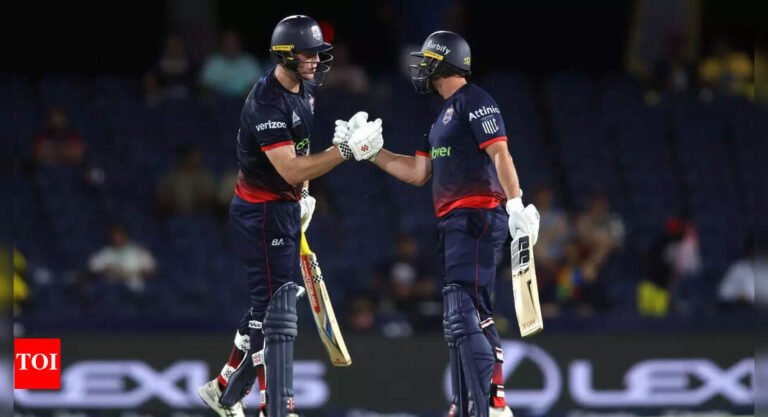 Major League Cricket | Four on the bounce: Mitch Owen, Andries Gous masterclass helps Washington Freedom beat Texas Super Kings | Cricket News