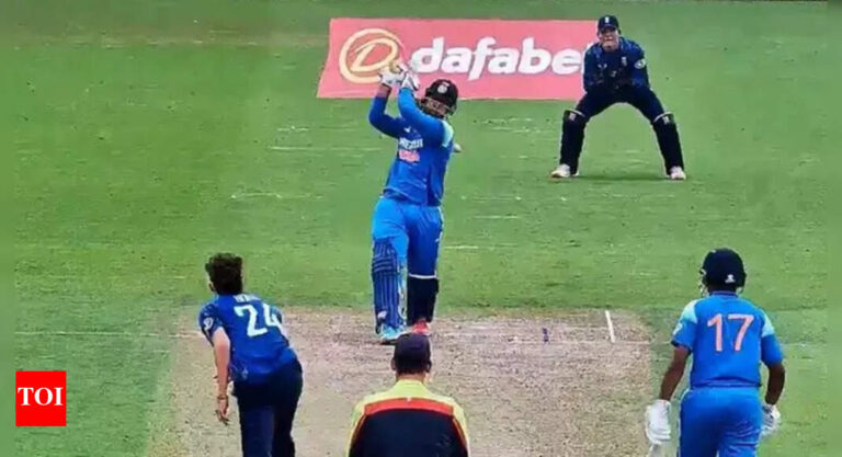 IND U19 vs ENG U19: Five sixes! Vaibhav Suryavanshi’s whirlwind knock lights up U19 ODI in England | Cricket News