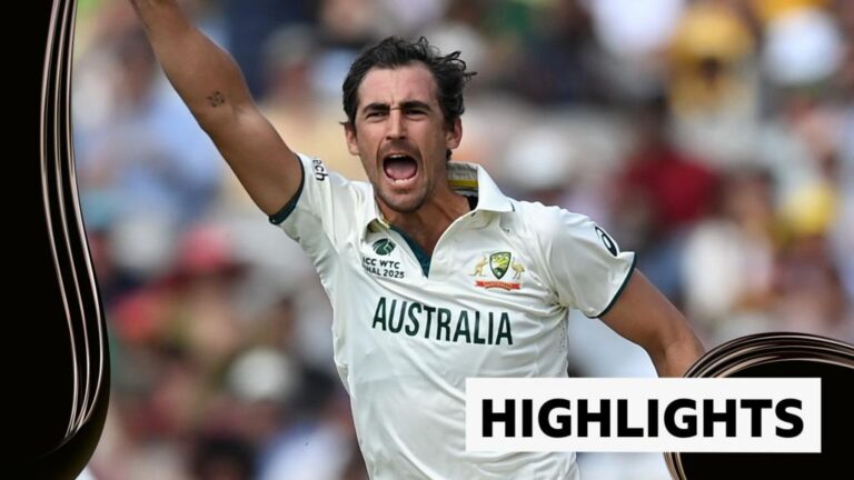 Wickets tumble as Australia fight back on first day of Test final