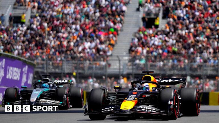 Canadian Grand Prix: Max Verstappen sets pace in first practice after Charles Leclerc crash