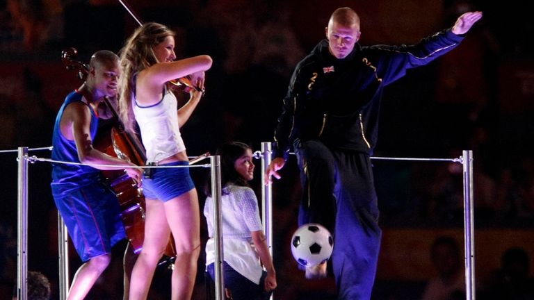 PR-savvy and now finally a knight – Beckham always knew how to turn on the charm | UK News