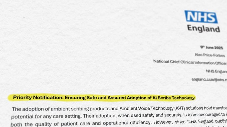 Doctors are using unapproved AI software to record patient meetings, investigation reveals | Politics News