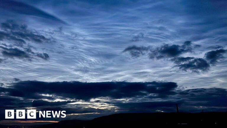 Summer skies bring striking cloud displays