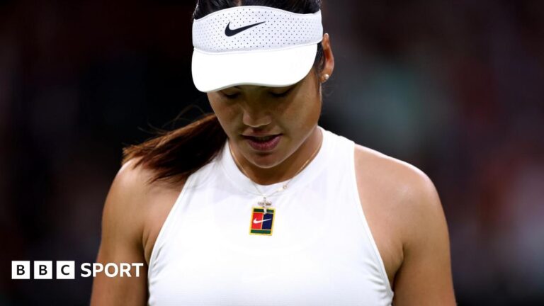 Emma Raducanu: Wimbledon exit ‘hard to take’ but British number one draws confidence from defeat