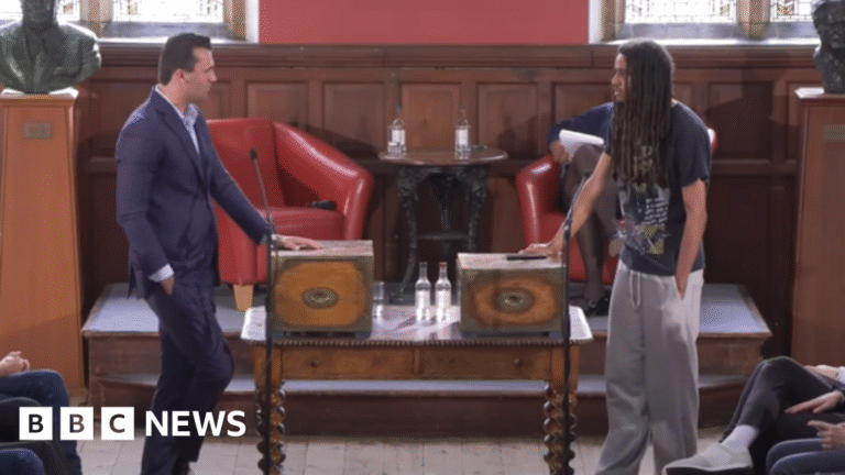 Ousted Oxford Union president-elect ‘threatened” over Kirk posts