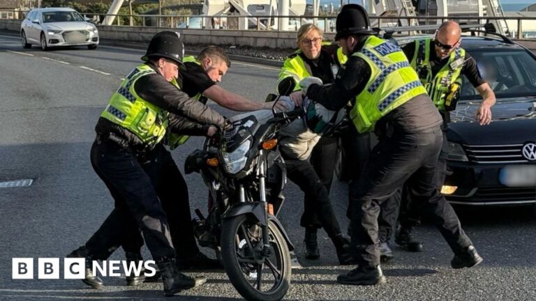 Four arrests as police stop Bournemouth illegal bike gathering