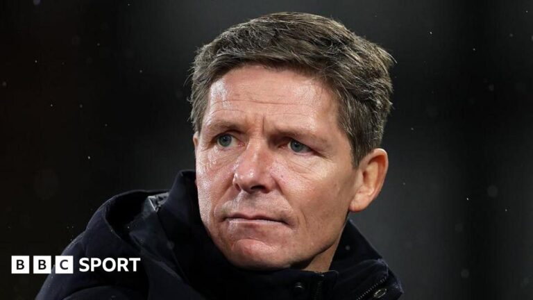 Oliver Glasner’s Crystal Palace future in serious doubt after poor run of form