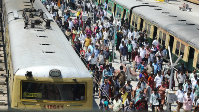 Revised Chennai suburban train services throw life out of gear for commuters | Chennai News