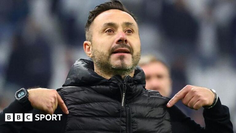 Roberto de Zerbi: Italian agrees to become Tottenham boss