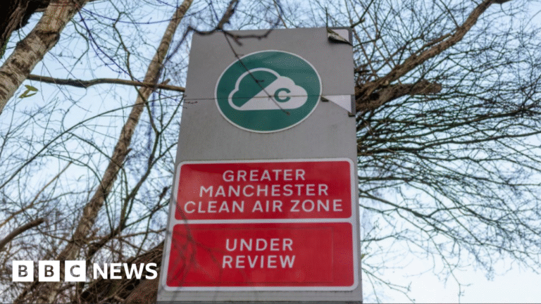 Google Maps shows false Greater Manchester Clean Air Zone alert
