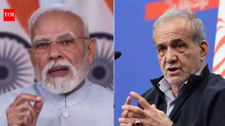 ‘Condemn attack on critical infrastructure’: PM Modi speaks to Iran president, says ‘shipping lanes must stay open’ | India News