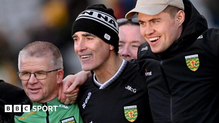 Donegal v Kerry: McGuinness ‘delighted’ as Donegal claim league title