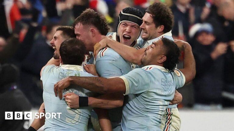 Six Nations: France win last-gasp thriller to beat England and clinch title