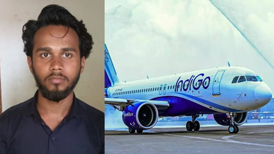 IndiGo crew averts disaster as UP man tries to open door mid-air, claims he is ‘possessed’ | Varanasi News