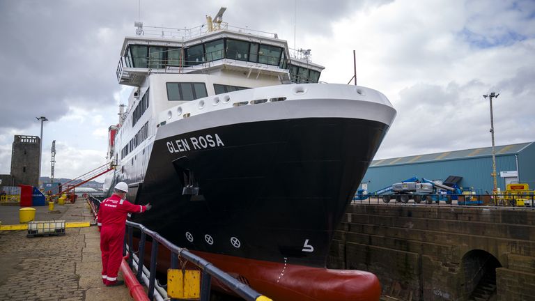Ferry scandal fall-out sees Ardrossan harbour buy-up and new contracts for beleaguered shipyard | UK News