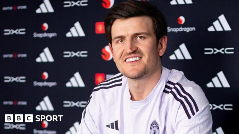 Harry Maguire signs new one-year contract at Man Utd