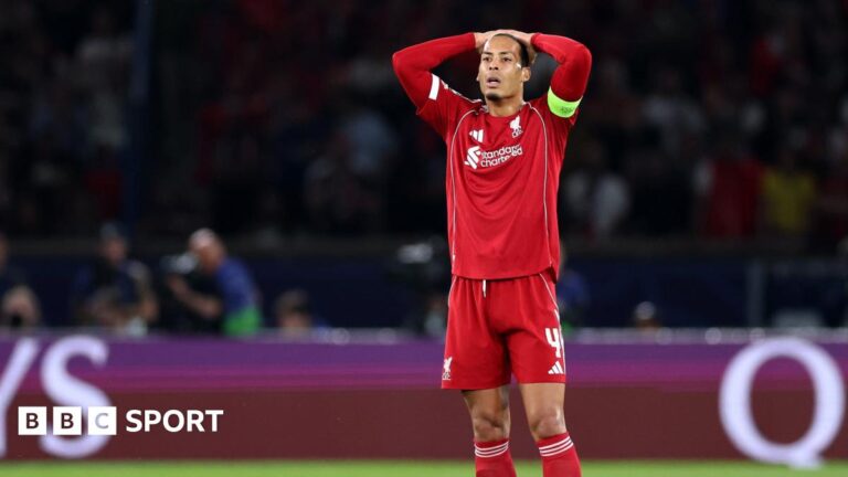 PSG 2-0 Liverpool: Arne Slot says Reds ‘in survival mode’ after Champions League loss